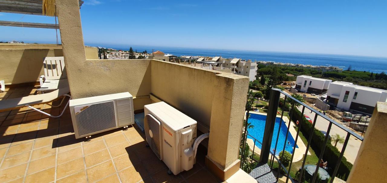 Apartmán Corner Sea View Penthouse With 95M² Terraces Marbella Exteriér fotografie